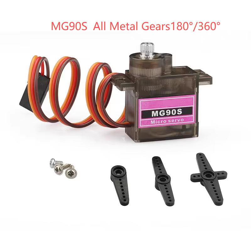 Rc Plane Servo 9G Metal Gear Micro - 1～50個入り MG90S メタルギアサーボ 9g 180/360度 SG90