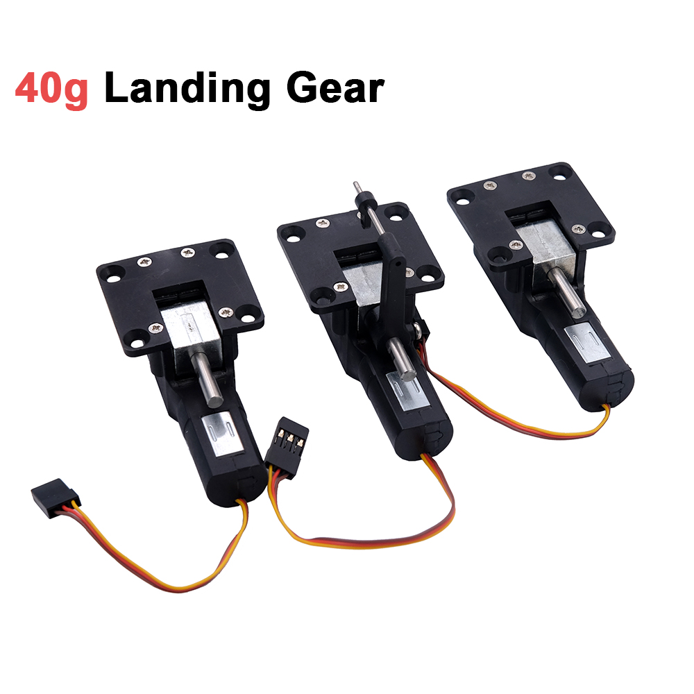 Rc Airplane Electric Landing Gear Retract - SkyArea 3.5KG 40g メインノーズサーボレス電動格納式ランディングギアステアリング JR プラグ