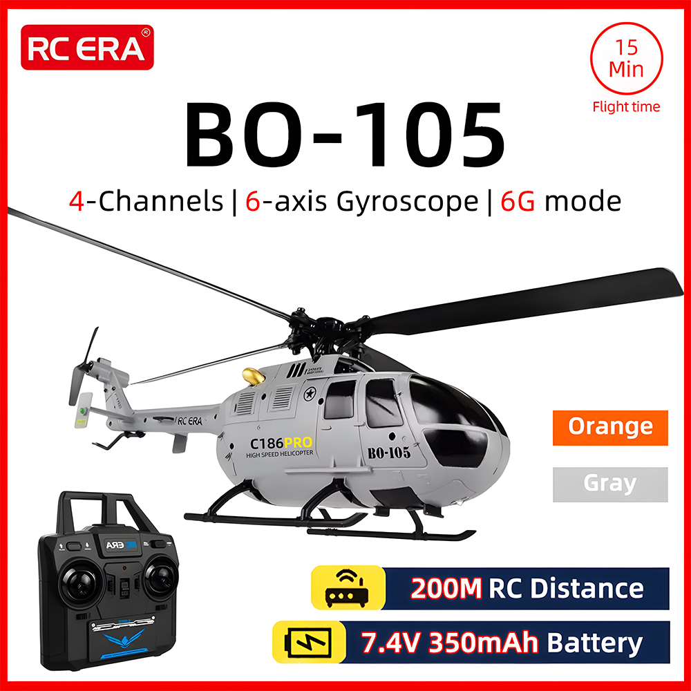 Rc Airplane Flight Controller Gyro - RC ERA BO-105 ヘリコプター 1:48 スケール