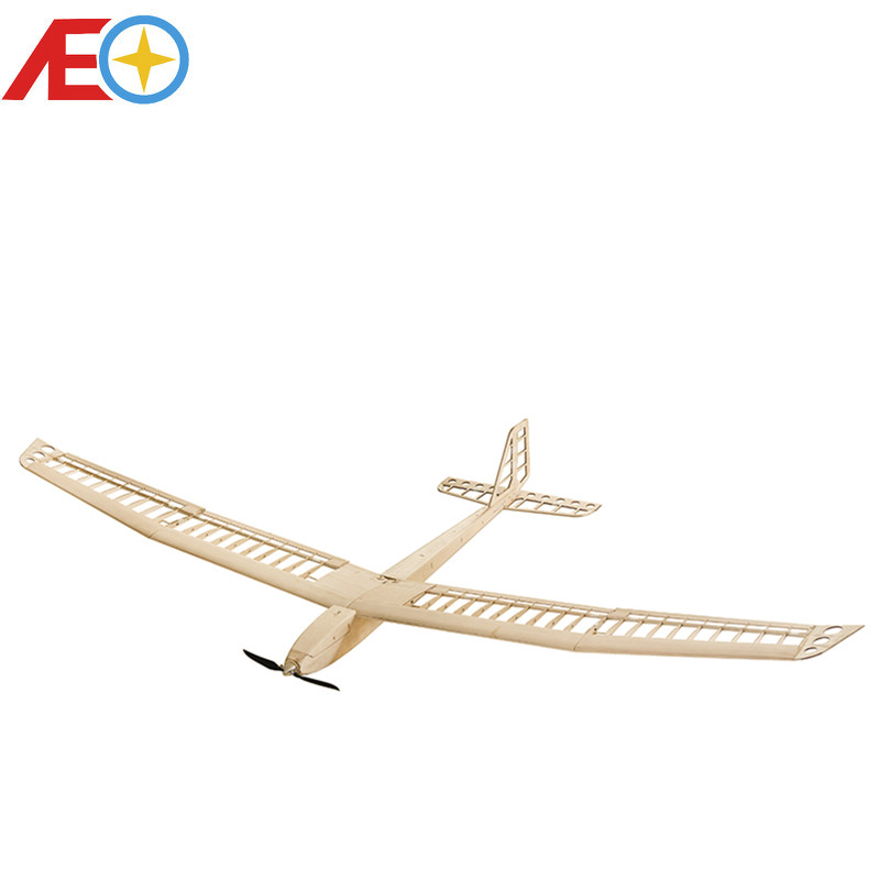 Rc Airplane Balsa Wood Kit Laser Cut - AEO F25 2.5M AION グライダー バルサ材キット