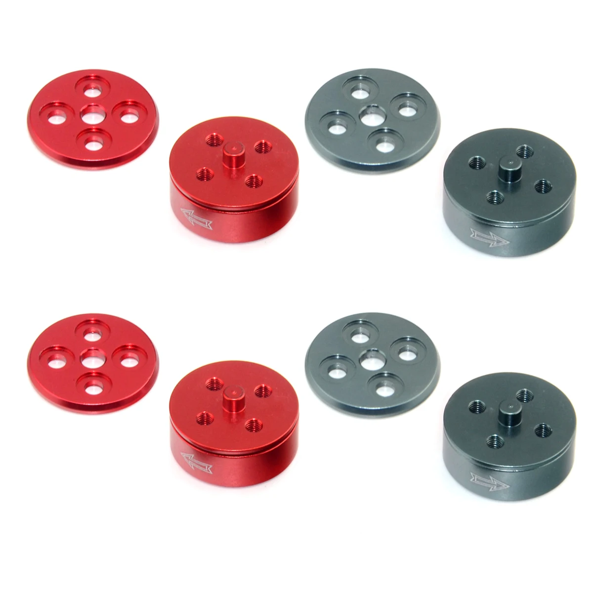 Rc Airplane Motor Mount Aluminum - 12mmネジピッチモーター用アルミ製クイック分解・組立式プロペラアダプターナット DIY RCクアッドコプタードローンUAV用
