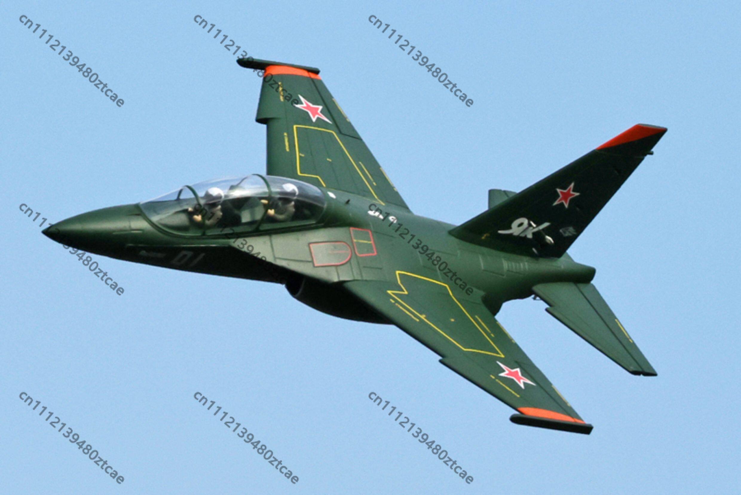 Yak-130 70mm EDFジェット、グリーン塗装6S  - Rc Airplane Electric Landing Gear Retract のレビューと価格