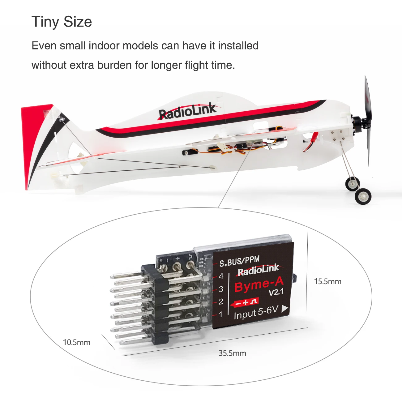 Radiolink Byme-A Byme-D フライトコン - Rc Airplane Flight Controller Gyro のレビューと価格
