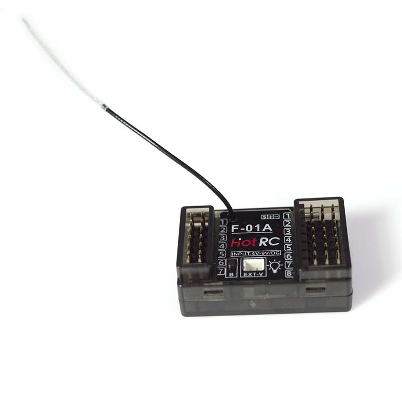 1/2/4 個 HOTRC 8CH 2.4G F-01A F - Rc Airplane Flight Controller Gyro のレビューと価格