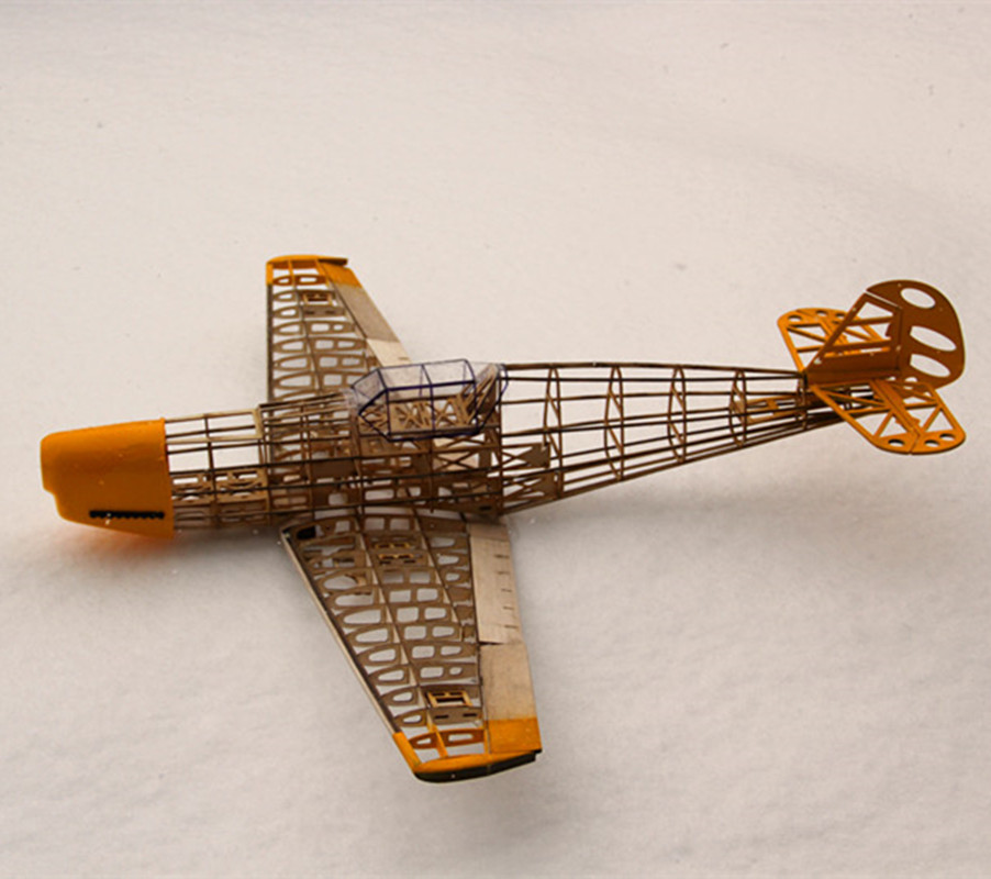 フレーム付き木製飛行機飛行機キット,モデル構築,bf109, - Rc Airplane Balsa Wood Kit Laser Cut のレビューと価格