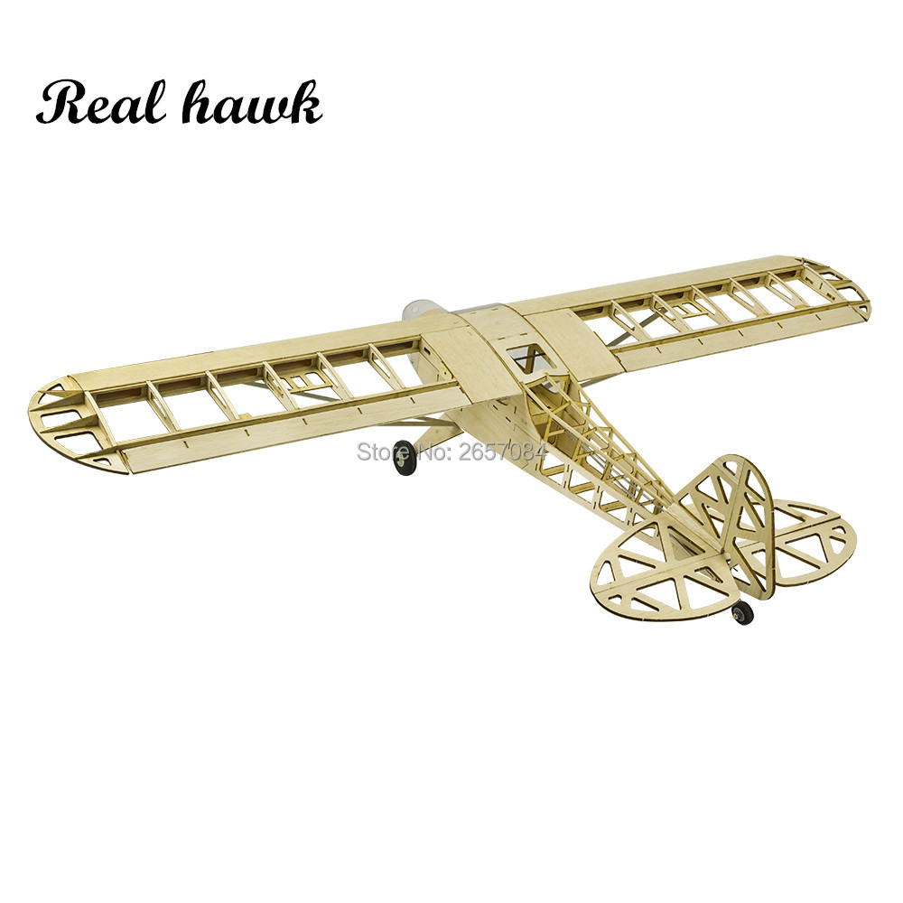 パイパーJ3カブ1200mm、バルサ材を使用したRC飛行機キ - Rc Airplane Balsa Wood Kit Laser Cut のレビューと価格