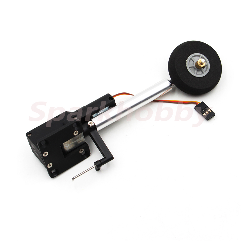 Rc飛行機着陸装置,1セット,40g,格納式金属ウォームタイ - Rc Airplane Electric Landing Gear Retract のレビューと価格