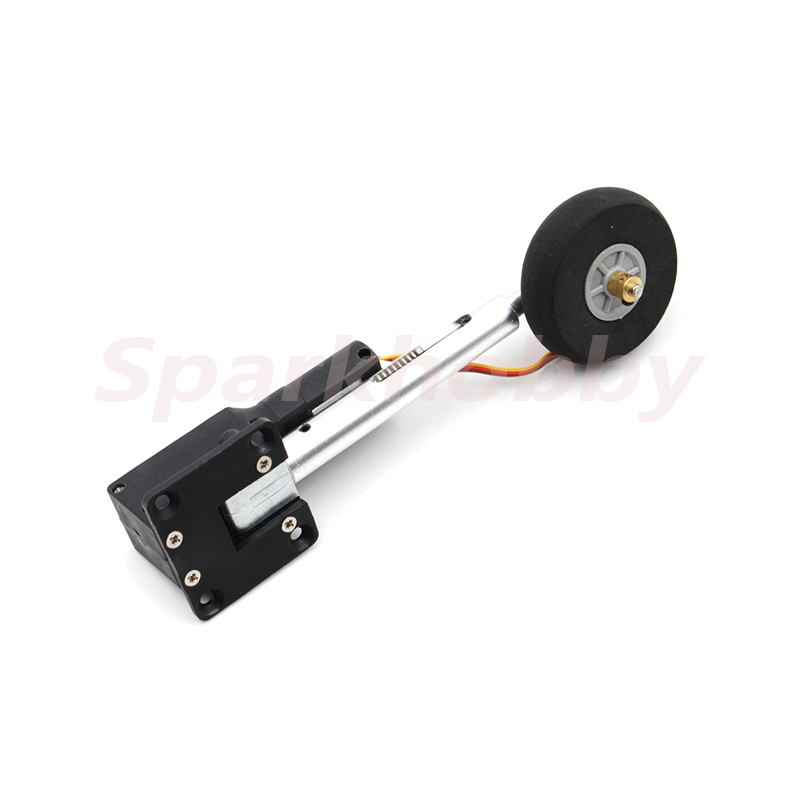 Rc飛行機着陸装置,1セット,40g,格納式金属ウォームタイ - Rc Airplane Electric Landing Gear Retract のレビューと価格