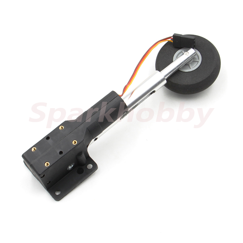 Rc飛行機着陸装置,1セット,40g,格納式金属ウォームタイ - Rc Airplane Electric Landing Gear Retract のレビューと価格