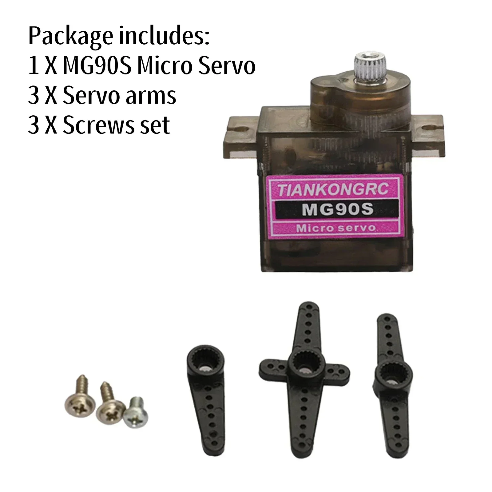 10 個 MG90S マイクロサーボモーター 9g 180/ - Rc Plane Servo 9G Metal Gear Micro のレビューと価格