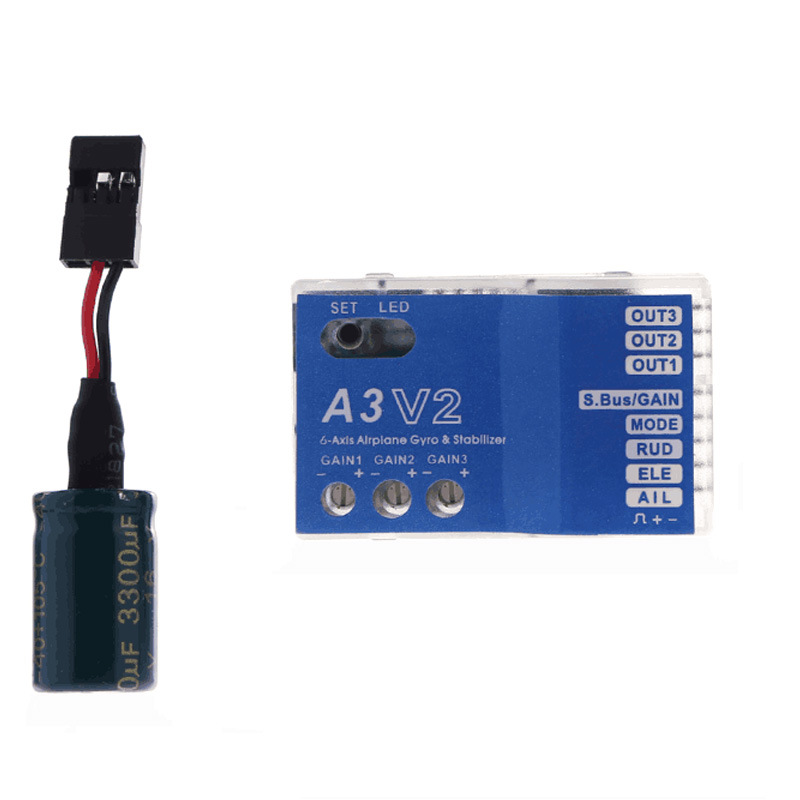 A3 V2 プロフェッショナル 3 軸フライト コントローラ - Rc Airplane Flight Controller Gyro のレビューと価格