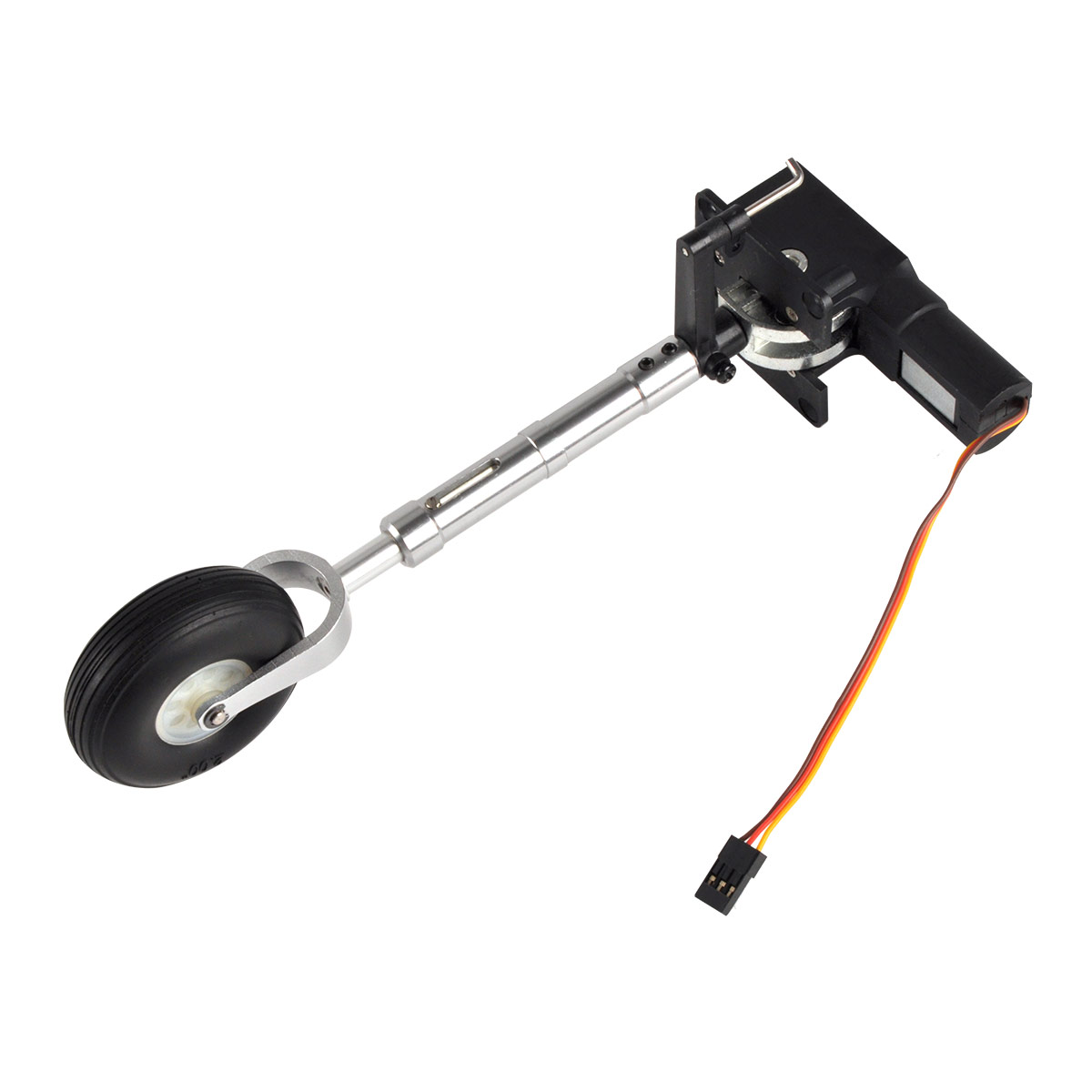 タイヤ付き電気servoless格納式ネットギア,4〜6kg - Rc Airplane Electric Landing Gear Retract のレビューと価格