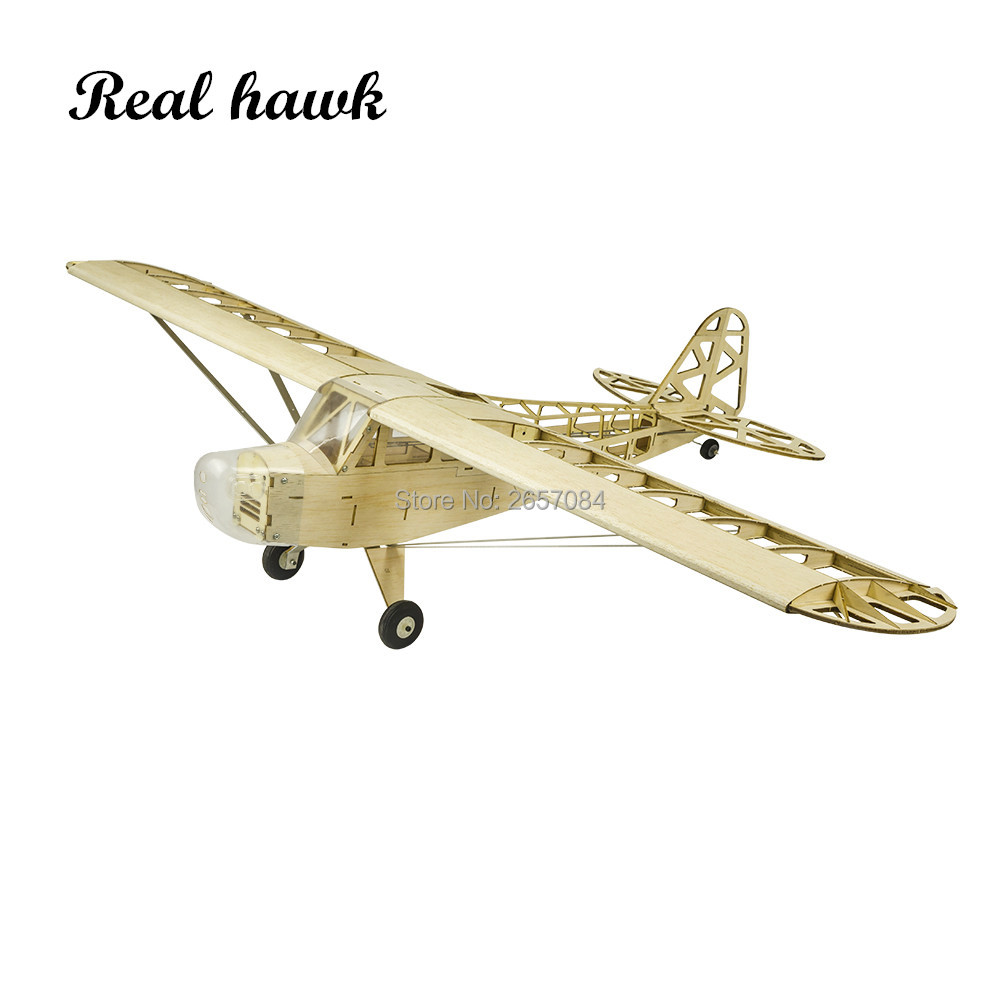 パイパーJ3カブ 1200mm バルサ材 RC飛行機キット、 - Rc Airplane Balsa Wood Kit Laser Cut のレビューと価格